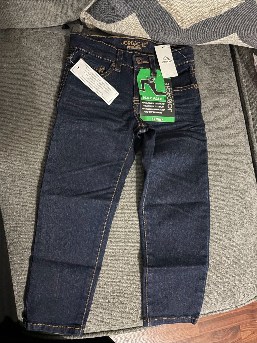 Jordache Skinny Jeans - Dark Blue Indigo 4T